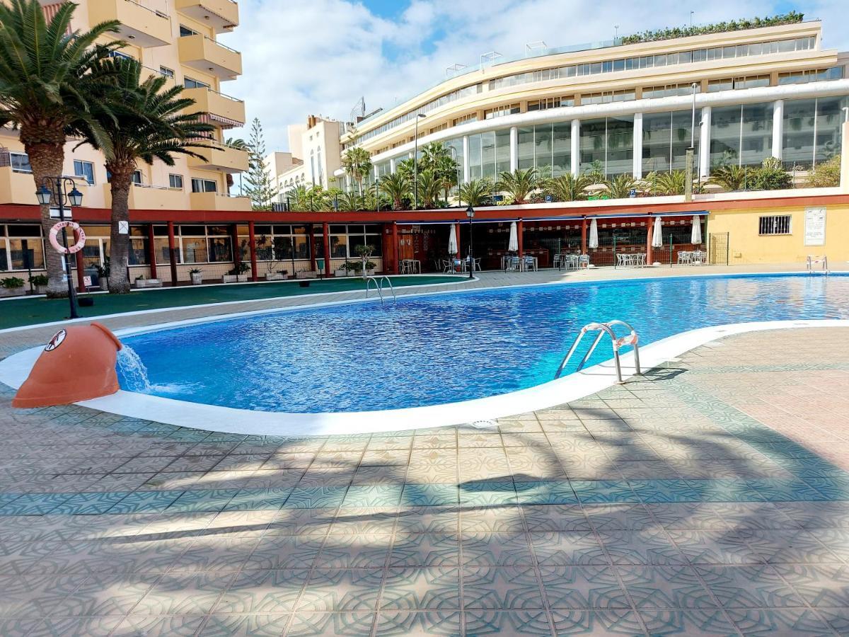 Sunny Cozy Nice Apartment Loscristianos Wifi,Pool Los Cristianos  Buitenkant foto